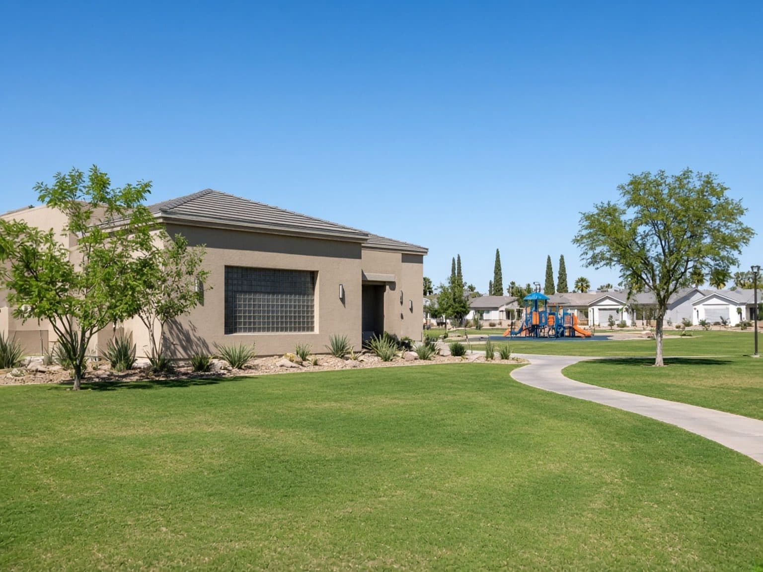Desert Breeze Community Center and park in Spring Valley Las Vegas